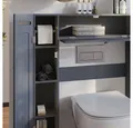 Produktbild: Vicco Badregal Bianco, Grau, 89 x 99 cm mit 2 Toilettenpapierspendern