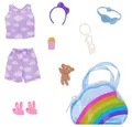 Produktbild: Barbie Puppenkleidung Pyjama Party Barbie HRH48 Mattel Premium Mode Puppen-Kleidung