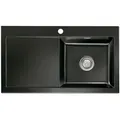 Produktbild: Systemceram Spüle Mera 90, Schwarz, Keramik, 90x20x51 cm, Küchen, Küchenausstattung, Küchenspülen