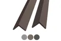 Produktbild: Montafox Terrassendielen 5 Stück WPC Abschlussleisten für Terrassendielen L-Leiste 190 cm