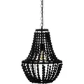Produktbild: Kronleuchter aus Perlen GOYA, Holz, schwarz - Schwarz