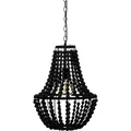 Produktbild: Kronleuchter Aus Perlen Goya, Holz, Schwarz