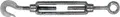 Produktbild: kleinsorge Spannschloss DIN 1480 M16 Länge 320 - 430 mm - 4000016V