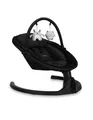Produktbild: MoMi KENANI ONYX - Elegante schwarze elektrische Wippe für Kleinkinder