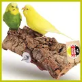 Produktbild: Sitzbrett für Vögel Wellensittich Nymphensittich Vogelkäfig Zubehör Kork 20x10cm