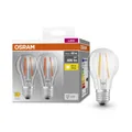 Produktbild: DOPPELPACK sparsames Osram E27 LED BASE Filament Leuchtmittel