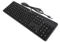Produktbild: Hochwertige HP 125 USB Tastatur (M27527-041) in schwarz für Computer / PC, S4o