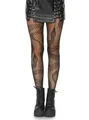 Produktbild: Leg Avenue Strumpfhose Schlangen Strumpfhose für Halloween Kostüm Damen (1 St) Fishnet Tights mit großem Schlangenmuster