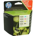 Produktbild: HP 920XL 920 XL 920XL 920X - Schwarz + 3 Farben - Druckerpatrone - Multipack #LB