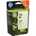 Produktbild: HP 56 + 57  Schwarz + 3 Farben - Druckerpatrone - Multipack #LB