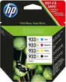 Produktbild: HP 932XL 933XL   - Schwarz + 3 Farben - Druckerpatrone - Multipack #LB#SG1