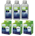 Produktbild: 3 x Aqua Clean CA6903/10 + 3x Saeco Philips Entkalker CA6700/10