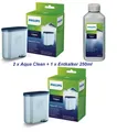 Produktbild: 2 x SAECO Philips AquaClean  CA6903/10 + 1 x 250ml Saeco Entkalker Wartungs Set
