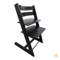 Produktbild: STOKKE TRIPP TRAPP schwarz Eiche Hochstuhl Kinderhochstuhl Stuhl Baby Kinder
