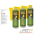 Produktbild: PETEC 3x 300 ml DIESELSYSTEMREINIGER DIESEL SYSTEM REINIGER ADDITIV ZUSATZ