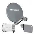 Produktbild: Kathrein CAS 90 gr Sat-Antenne multifeedfähig Graphit (grau) - 6 Teilnehmer