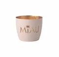 Produktbild: Giftcompany Windlicht Madras Miau M Pastellrosa, Gold, H 8.5 cm