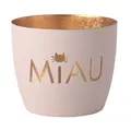 Produktbild: Gift Company Windlicht Madras Miau, Teelichthalter Kerzenhalter Katzenliebhaber