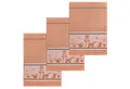 Produktbild: Kracht Geschirrtuch Gartenarbeit, (Set, 3-tlg., Set), 3er Pack Geschirrtücher (3 Stück), ca. 50x70cm, Halbleinen Jacquard