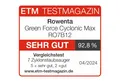 Produktbild: Rowenta Bodenstaubsauger Green Force Cyclonic Max, beutellos mit XXL Fassungsvermögen, kompakt, 750 W, beutellos, ECO-Design, sehr leise mit nur 73 dB(A), 99,98% Filtration, RO7B12