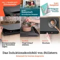 Produktbild: Doppel-Induktionskochplatte 3600 W – 2 Zonen, Timer, Touch