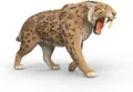 Produktbild: Schleich Dinosaurs | Säbelzahntiger 15054 | detailgetreue Tierfiguren | Geschenk für Jungen und Mädchen | Robustes Spielzeug zum Spielen und Sammeln | Spielfigur ab 5 Jahren | 14 x 7 x 3 cm