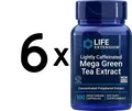 Produktbild: 6 x Life Extension Lightly Caffeinated Mega Green Tea Extract - (283,32 EUR/kg)