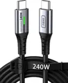 Produktbild: INIU USB C Kabel 240W - 2 Meter PD Schnellladekabel USB C auf USB C - NEU/OVP
