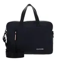 Produktbild: Tommy Hilfiger TH Pique Monotype Slim Computer Bag Space Blue