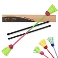 Produktbild: Diabolo Freizeitsport Flowerstick Pro (grün-pink) - Flowerstick aus Fiberglas inkl. 2 Handstäben, UV reaktiv, handbemalt, Festival-Hingucker, ideal für Fortgeschrittene und Profis