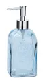 Produktbild: WENKO Seifenspender Vetro, eckig, Echtglas, Fassungsvermögen 500ml, 7,5x19x,5cm,