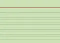 Produktbild: BRUNNEN Karteikarten Karteikarten A6 liniert 6 mm Zeilenabstand rote Kopflinie graue Querli