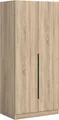 Produktbild: Home affaire Kleiderschrank Skarde Schlafzimmerschrank, Garderobe, Schrank, Bestseller (Otto Bestseller Garderobe Schlafzimmerschrank) Breite: 80 cm, Sonoma Eiche NB, Kleiderstange