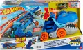 Produktbild: Hot Wheels Let's Race Netflix -2:1 Transporter zu T-Rex mit inkl. Autorennbahn, 