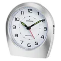 Produktbild: Atrium Funkwecker Analog Quarz ohne Ticken klassisches Design matt Silber A620-19