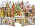 Produktbild: Nostalgischer Adventskalender/Weihnachtskalender mit Bildern und Glimmer 