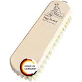 Produktbild: Peggy Perfect Schuhbürste Glanzbürste - 18cm lang mit Einer Hellen Natur Borstenmischung. Hochwertige Buchenholzbürste zur schonenden Schuhreinigung oder Politur.