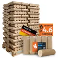 Produktbild: HEIZFUXX® Nestro XL Holzbriketts DIN 960 kg Palette / Made in Germany
