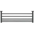 Produktbild: Duravit D-Code Handtuchablage 0099254600 Schwarz Matt, 650x220x112 mm, Wandhängend