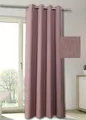 Produktbild: Vorhang 140×235 cm MILANO Verdunkelung mit Nachtkrawatten 2000-40 lila Ösenschas