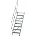 Produktbild: MUNK Aluminium-Treppe Stufen 45° 8 Stufen