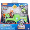 Produktbild: PAW Patrol 6053378 - Kinder Ultimate Rescue Recycle LKW Fahrzeug - Figur Rocky
