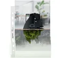 Produktbild: LEITZ Prospekthülle 25 Prospekthüllen recycle 4002 DIN A5 transparent genarbt 0,10 mm
