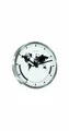 Produktbild: Moderne Uhr mit Quarzwerk von Hermle HE 30504-002100 NEU