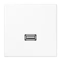 Produktbild: Jung Multimedia-Anschluss aws MA LS 1122 WW Multifunktions-Anschlussdosen