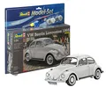 Produktbild: Revell Modellbausatz Auto 1:24 - Volkswagen VW Käfer 1968 (VW Beetle) im Maßstab 1:24, Level 4, originalgetreue Nachbildung mit vielen Details, Model Set mit Basiszubehör, 67083
