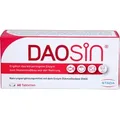 Produktbild: DAOSiN Tabletten zur Ergänzung des körpereigenen DAO-Enzyms zum Histaminabbau aus der Nahrung, 60 St. Tabletten