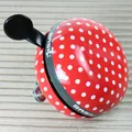 Produktbild: BASIL BLOOM DING DONG KLINGEL GLOCKE ROT WEISSE PUNKTE RED WHITE DOTS Ø 80 MM