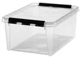Produktbild: SmartStore Aufbewahrungsbox CLASSIC 15 14 Liter transparent / schwarz