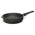 Produktbild: Hoffmann Hochrandpfanne Ø 24 cm Aluguss Antihaft Induktion backofenfest Germany - Schwarz